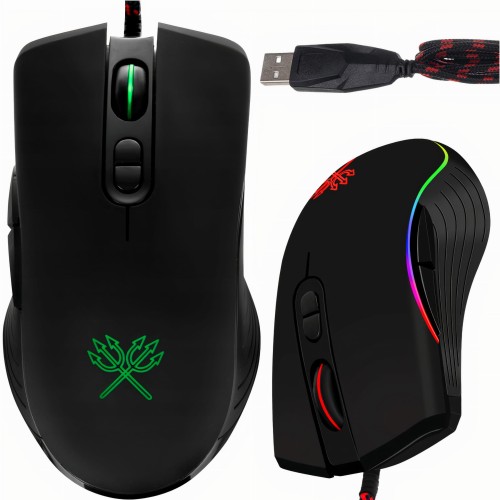 Myszka Gamingowa Programowalna Mysz dla Graczy Led.jpg